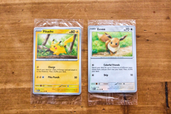 Pokemon Together Pikachu/Eevee 151 PokePost Pop-Up Promo 025/133 New Sealed - Image 1