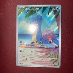Misty’s Lapras 194/182 SV10 Destined Rivals Illustration Rare NM - Image 1