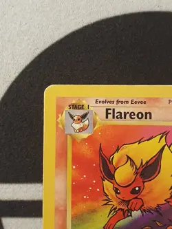 Pokemon Karte Flamara 19/64 Dschungel Set Jungle Pokemon Vintage Flareon - Image 3