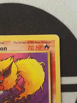 Pokemon Karte Flamara 19/64 Dschungel Set Jungle Pokemon Vintage Flareon - Image 4
