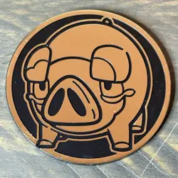 Pokemon TCG Lechonk 2” Plastic Coin - Image 1