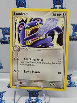 Pokemon Loudred EX Hidden Legends 39/101 Uncommon LP - Image 1