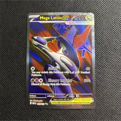 Pokemon Mega Latias EX Ultra Rare Holo 163/132 Me01: Mega Evolution | NM/M - Image 1