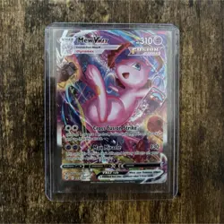 Pokemon Mew VMAX Alternate Art Secret Rare Holo 310 HP Fusion Strike 269/264 - Image 1