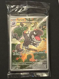 Pokemon - Tyrunt 070 Pokemon Center Stamp Black Star Promo SEALED - Image 1