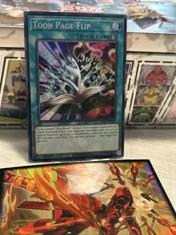 Toon Page-Flip BLCR-EN068 Secret Rare 1st Edition LP - Image 4