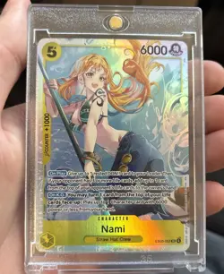 EB03-053| Nami Extra Booster Foil Super Rare| One Piece Heroines TCG - Image 1