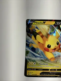 Pikachu V SWSH285 SWSH: Sword & Shield Promo Cards Holo Pokemon TCG Trainer - Image 2