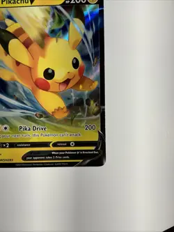 Pikachu V SWSH285 SWSH: Sword & Shield Promo Cards Holo Pokemon TCG Trainer - Image 4