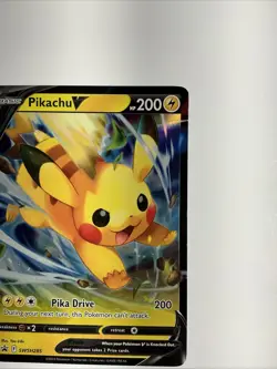 Pikachu V SWSH285 SWSH: Sword & Shield Promo Cards Holo Pokemon TCG Trainer - Image 5