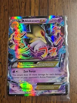 M Alakazam EX Ultra Rare XY - Fates Collide 26/124 - Pokemon TCG - HP - Image 1