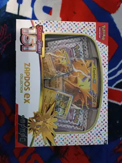 Pokemon TCG Scarlet & Violet 151 Zapdos EX Collection Box Factory Sealed - Image 1