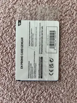 Pokemon Gengar 050/088 Holo Perfect Order GAMESTOP PROMO SEALED - Image 2