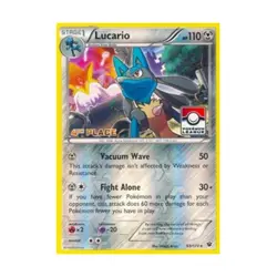 Pokemon League & Miscellane Lucario (League Promo - 4th Place) (P) #63 (Re EX - Image 1