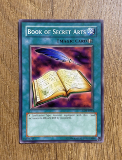 Book of Secret Arts | LOB-E034 | Common | YuGiOh Card | VLP Condition - Image 2
