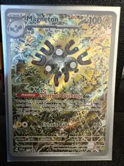 Pokemon Card TCG - Magneton SVP 159 Black Star Promo Surging Sparks Near Mint - Image 1