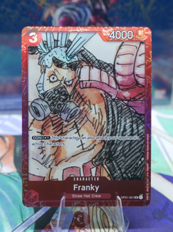 Franky [One Piece Film: Red] TCG Foil Near Mint English One Piece Promo - Image 1