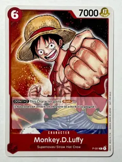 Monkey.D.Luffy (Promotion Pack 2022) P-001 One Piece Promotion Cards - Image 1