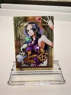 Bandai One Piece AR Carddass Boa Hancock KR HK and Crocodile KR JP - Image 1