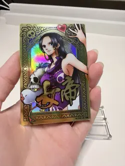 Bandai One Piece AR Carddass Boa Hancock KR HK and Crocodile KR JP - Image 3