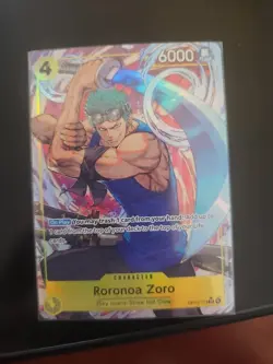Roronoa Zoro One Piece Op15 113 Super Rare - Image 1