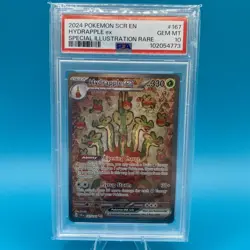 2024 Pokemon Scarlet & Violet Stellar Crown Hydrapple ex #167/142 PSA 10 - Image 2