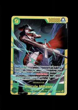 The Azure Sea's Seven #OP14-119 Dracule Mihawk - Image 1