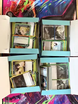 Union Arena Kaiju No. 8 4 box Bulk Mix Over 600 Cards (includes C, UC & Rares) - Image 2