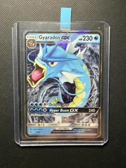 Mint/NM Gyarados GX 16/68 Hidden Fates Holo Rare Pokemon Card - Image 1