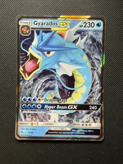 Mint/NM Gyarados GX 16/68 Hidden Fates Holo Rare Pokemon Card - Image 2
