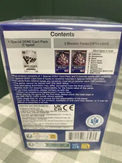 One Piece Card Game OP14 DP-09 Double Pack Set of 2 boxes New & Sealed Bandai - Image 5