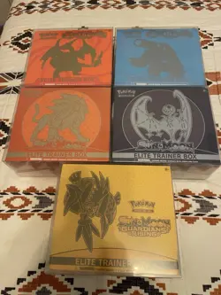 Pokemon TCG Factory Sealed Sun & Moon Guardians Rising Elite Trainer Box (1) ETB - Image 1