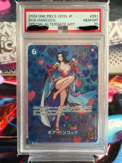 One Piece Card - Boa Hancock OP 09 051 AA SP Japanese PSA 10 - Image 1