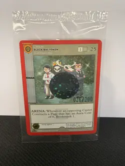 Metazoo Black Bat Token Promo Card Serialized 026/200 - New Sealed! - Image 1
