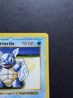 Pokemon Card Shadowless - Wartortle 42/102 NEAR MINT +. Stage 1. 1999 PHOTOS - Image 3