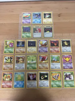 NM Complete Team Rocket Common Set -WOTC Pokemon Cards-25 Cards - Image 1