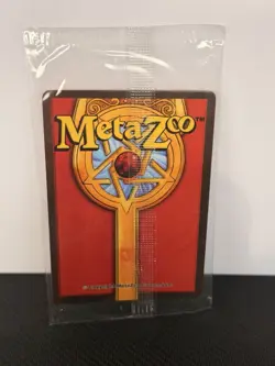 MetaZoo Blank Black Bat Token Promo Card Serialized 002/230 - New Sealed! - Image 2
