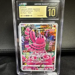 CGC 10 PRISTINE Oricorio 176/172 VSTAR Universe Japanese Art Rare Pokemon Card - Image 1