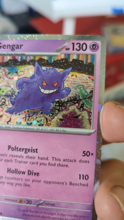 NM/M - Head Swirl - Gengar 094/165 - Cosmos Holo - Pokemon Card TCG #1 - Image 2