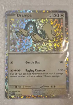 Drampa Holo Card 015/015 - 2025 McDonald’s Pokemon Promo Dragon Discovery - Image 4
