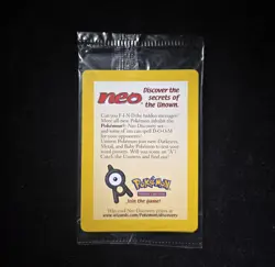 Entei - Wizards Black Star Promo # 34 - Sealed - Pokemon 3rd Movie Promo - 2001 - Image 1