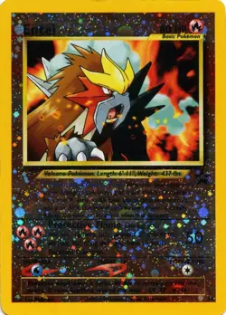 Entei - Wizards Black Star Promo # 34 - Sealed - Pokemon 3rd Movie Promo - 2001 - Image 4