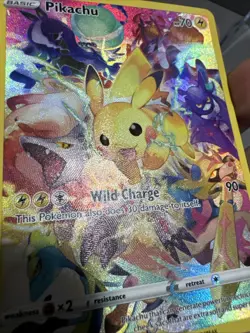 Pokemon Card - Pikachu (Secret) 160/159 Crown Zenith Holo NM - Image 3