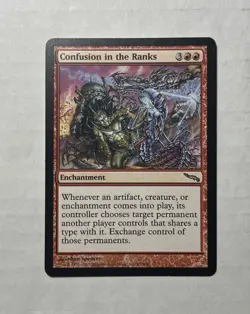 Confusion In The Ranks X1 - LP - Mirrodin MTG Magic The Gathering Card English - Image 1