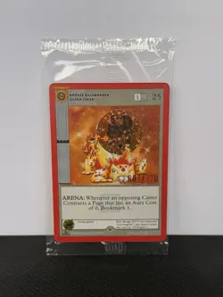 Metazoo Bronze Salamander Queen Token Promo Card Serialized 2/370 - New Sealed! - Image 1