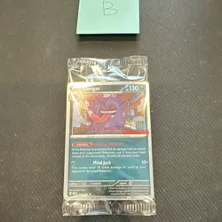 Pokemon GameStop Promo Gengar Exclusive Sealed Card Pack English 2022 - Image 1