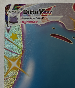 Pokemon Card - Ditto VMAX Shining Fates SV119/SV122 Shiny Holo Rare NEAR MINT - Image 2