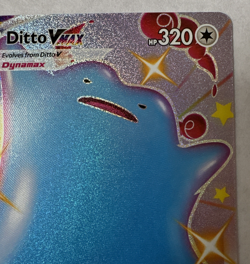 Pokemon Card - Ditto VMAX Shining Fates SV119/SV122 Shiny Holo Rare NEAR MINT - Image 3