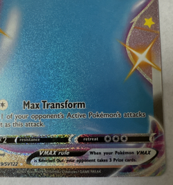 Pokemon Card - Ditto VMAX Shining Fates SV119/SV122 Shiny Holo Rare NEAR MINT - Image 4
