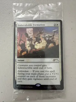 NYCC 2025 Unbreakable Formation X TMNT Promo Foil Sealed - Magic The Gathering - Image 1